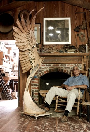 mckoy in his workshop