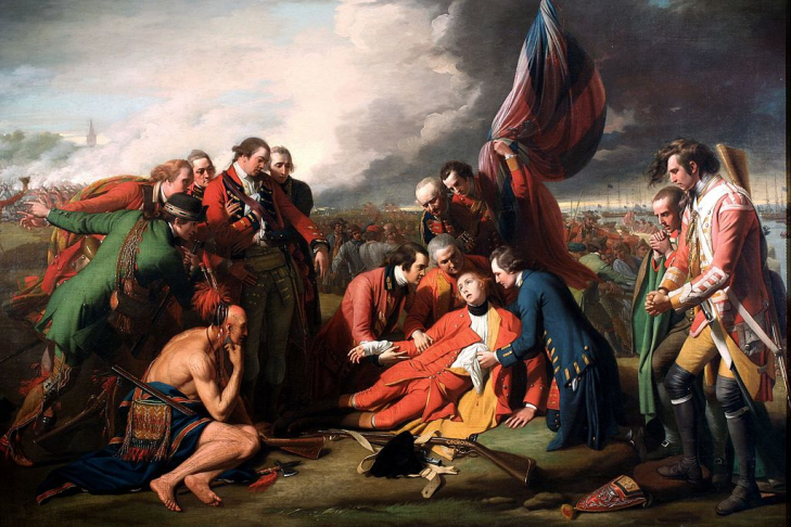 Battlecast The Death of General Wolfe by Benjamin West