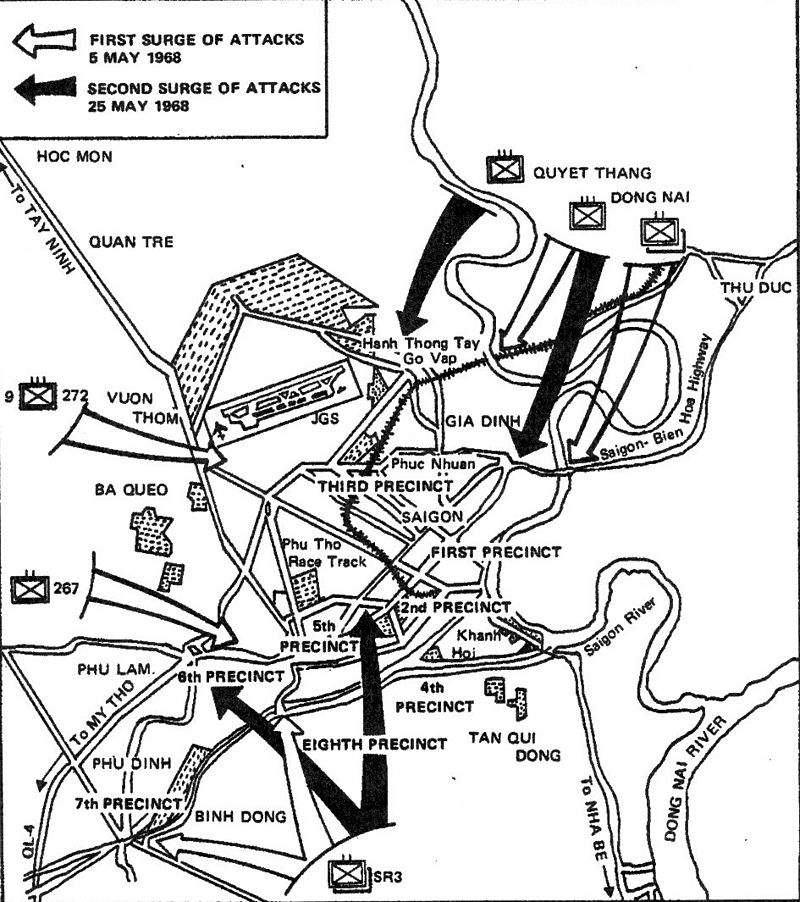 Attacks on Saigon, Phase II, May 1968