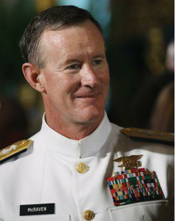 Vice admiral William McRaven operation mastermind (Bergen 2012 ...